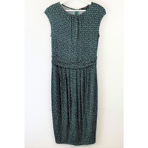 NWT Weekend Max Mara Uvetta Round Neck Sleeveless Midi Dress Size S - Picture 3 of 10